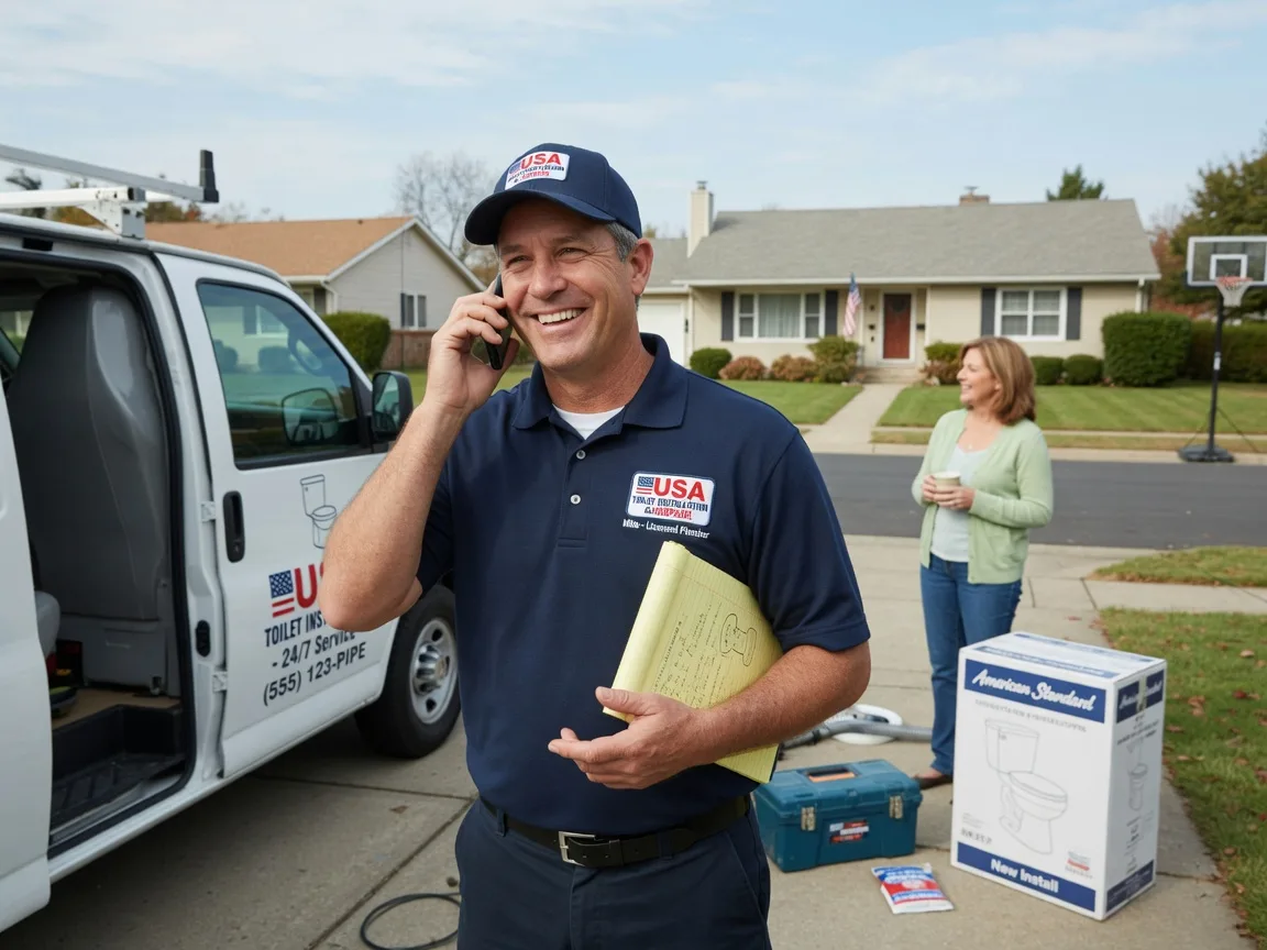 Toilet Installation Conklin, MI FAQs